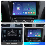 CTB-SD840F | SKODA OCATVIA 3 SERIE (5E) 2013-2018 10 POLLICI | APPLE CARPLAY ANDROID AUTO | GPS BLUETOOTH USB DSP DAB+