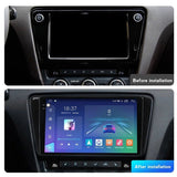 CTB-SD840F | SKODA OCATVIA 3 SERIE (5E) 2013-2018 10 POLLICI | APPLE CARPLAY ANDROID AUTO | GPS BLUETOOTH USB DSP DAB+