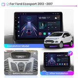 CTB-FR601M | FORD ECOSPORT 2013-2017 | NAVIGATORE ANDROID AUTO APPLE CARPLAY | USB BLUETOOTH WIFI 4G | CARTABLET 2DIN COMANDI AL VOLANTE