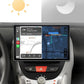 CTB-FQ578HK | CITROEN C1 - TOYOTA AYGO - PEUGEOT 107 2005-2014 | NAVIGATORE RADIO OCTACORE APPLE CARPLAY ANDROID AUTO GPS USB BLUETOOTH TOUCH SCREEN | WIFI 4G