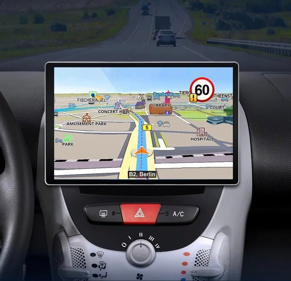 CTB-FQ578HK | CITROEN C1 - TOYOTA AYGO - PEUGEOT 107 2005-2014 | NAVIGATORE RADIO OCTACORE APPLE CARPLAY ANDROID AUTO GPS USB BLUETOOTH TOUCH SCREEN | WIFI 4G