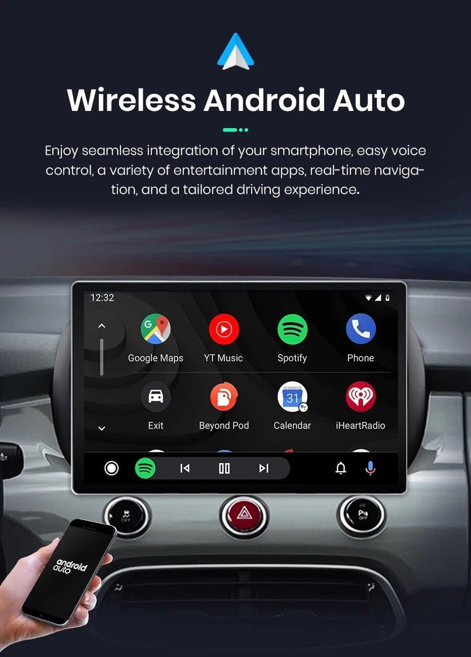 CTB-FV531HN | FIAT 500X 2014-2022 | NAVIGATORE RADIO OCTACORE APPLE CARPLAY ANDROID AUTO GPS USB BLUETOOTH TOUCH SCREEN | WIFI 4G
