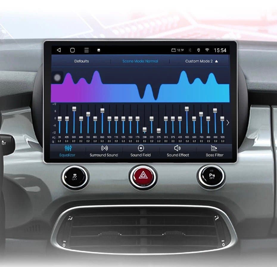 CTB-FV531HN | FIAT 500X 2014-2022 | NAVIGATORE RADIO OCTACORE APPLE CARPLAY ANDROID AUTO GPS USB BLUETOOTH TOUCH SCREEN | WIFI 4G