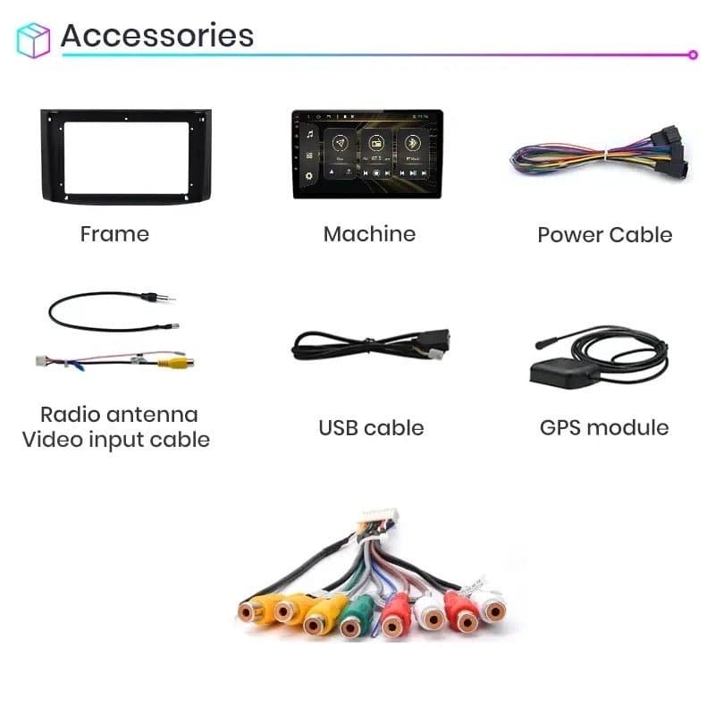 CTB-R350GN | CHEVROLET AVEO 2006-2012 | CARTABLET 9 POLLICI ANDROID APPLE CARPLAY | NAVIGATORE USB WIFI 4G