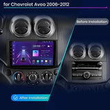 CTB-R350GN | CHEVROLET AVEO 2006-2012 | CARTABLET 9 POLLICI ANDROID APPLE CARPLAY | NAVIGATORE USB WIFI 4G