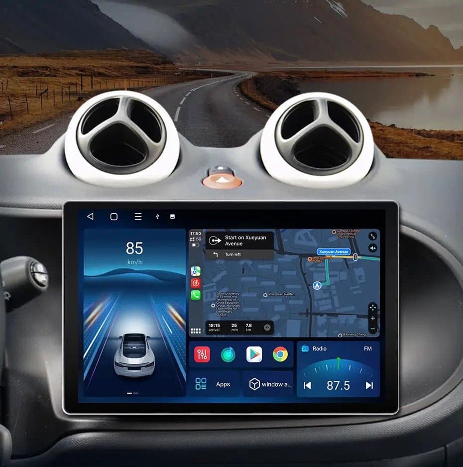 CTB-FC509N | SMART 453 2015-2020 | 11.5 Zoll QLED 2K NAVIGATOR RADIO OCTACORE APPLE CARPLAY ANDROID AUTO GPS USB BLUETOOTH TOUCHSCREEN | WIFI 4G