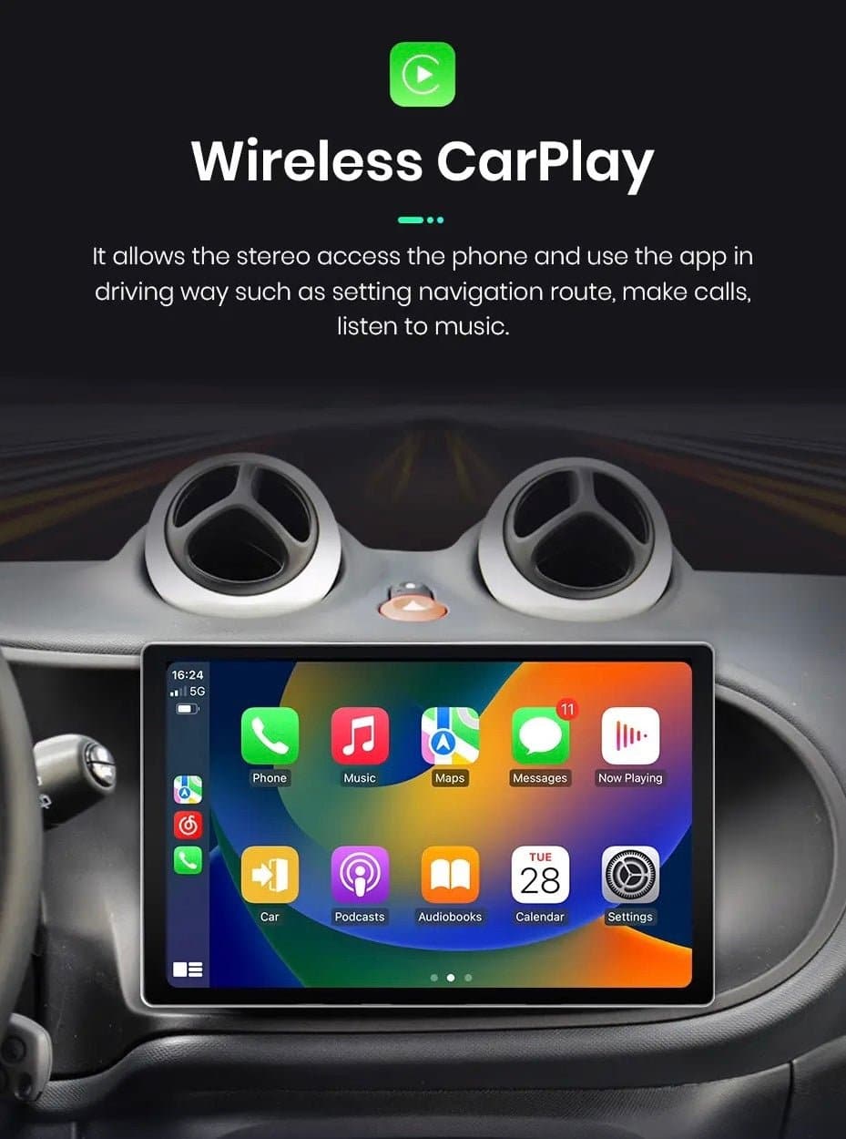 CTB-FC509N | SMART 453 2015-2020 | 11.5 Zoll QLED 2K NAVIGATOR RADIO OCTACORE APPLE CARPLAY ANDROID AUTO GPS USB BLUETOOTH TOUCHSCREEN | WIFI 4G