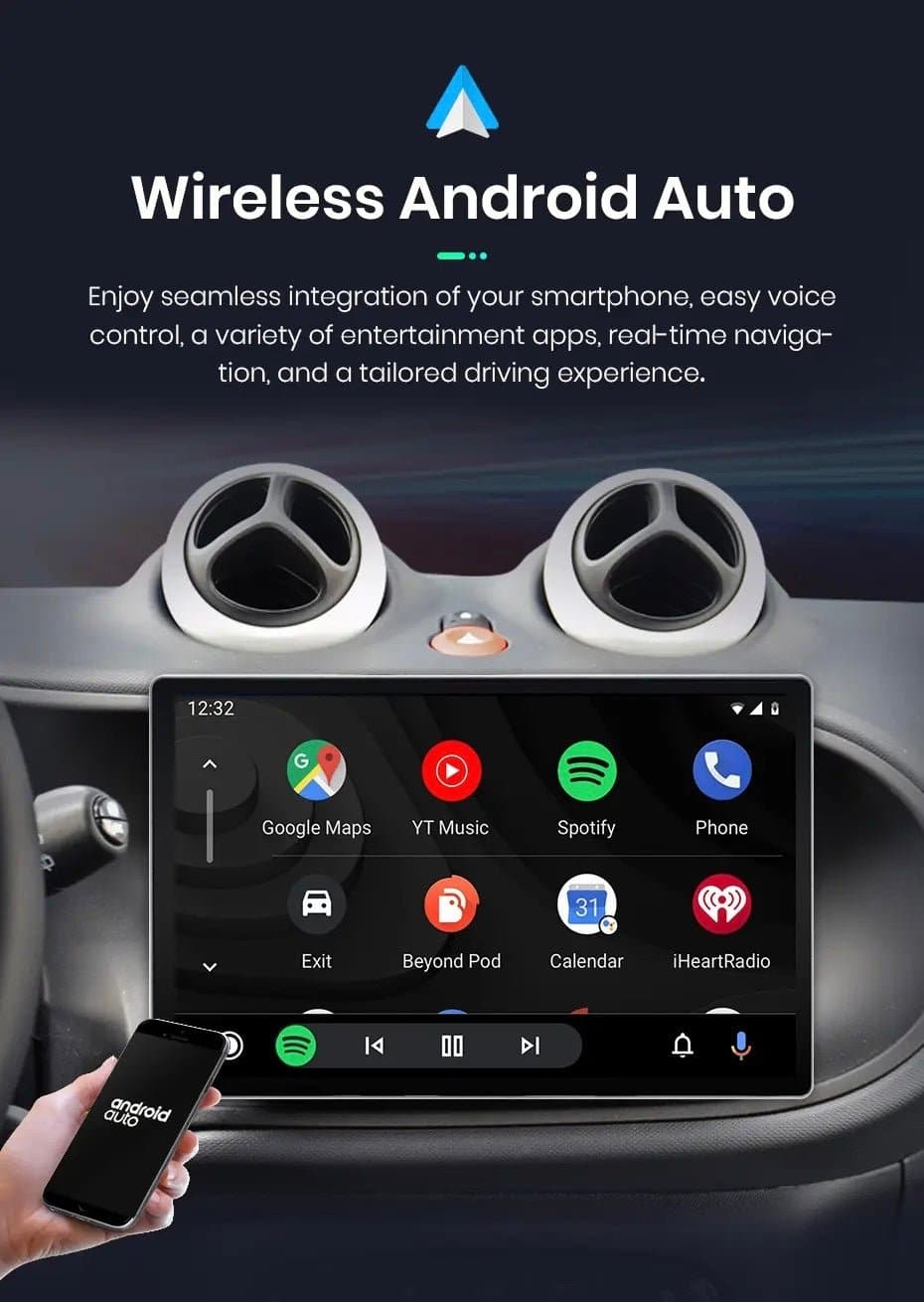 CTB-FC509N | SMART 453 2015-2020 | 11.5 Zoll QLED 2K NAVIGATOR RADIO OCTACORE APPLE CARPLAY ANDROID AUTO GPS USB BLUETOOTH TOUCHSCREEN | WIFI 4G