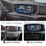 CTB-HG990T | KIA SPORTAGE 4 SERIE 2016-2018 | NAVIGATORE CARTABLET APPLE CARPLAY ANDROID AUTO | GPS 4G WIFI USB BLUETOOTH