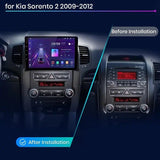 CTB-HG356T | KIA SORENTO 2009-2012 | NAVIGATORE CARTABLET APPLE CARPLAY ANDROID AUTO | GPS 4G WIFI USB BLUETOOTH