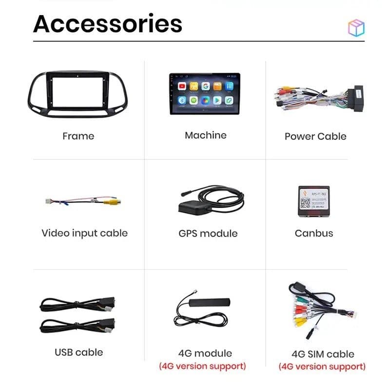 CTB-FL405Y | FIAT DOBLO 2015-2021 | APPLE CARPLAY-ANDROID AUTO | CARTABLET 9 POLLICI TOUCH SCREEN | GPS USB DVR DAB+ |