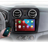 CTB-X389FB | DACIA LOGAN 2012-2019 CARTABLET 9 POLLICI ANDROID AUTO APPLE CARPLAY | WIFI 4G NAVIGATORE BLUETOOTH GPS