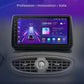 CTB-FM773G | RENAULT CLIO 3 2005-2013 | CARTABLET 9 POLLICI ANDROID APPLE CARPLAY | NAVIGATORE USB WIFI 4G