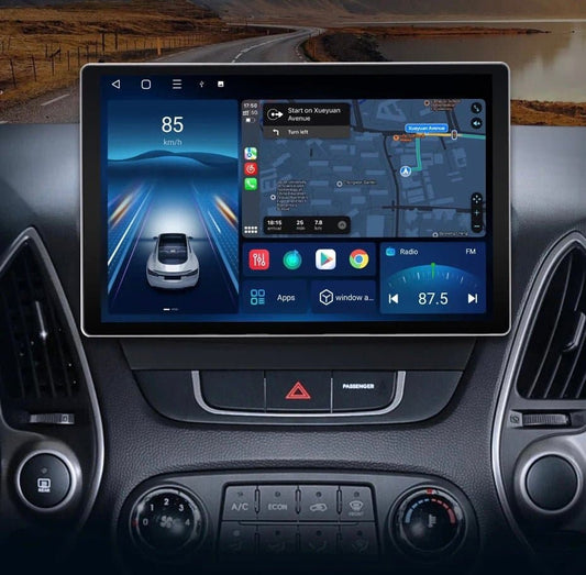 CTB-FC511K | HYUNDAI TUCSON/IX35 2009-2015 | 11.5 POLLICI QLED 2K NAVIGATORE RADIO OCTACORE APPLE CARPLAY ANDROID AUTO GPS USB BLUETOOTH TOUCH SCREEN | WIFI 4G