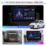 CTB-MF089Y | PEUGEOT BIPPER 2008-2017 | CARTABLET 9 POLLICI ANDROID APPLE CARPLAY | NAVIGATORE USB WIFI 4G