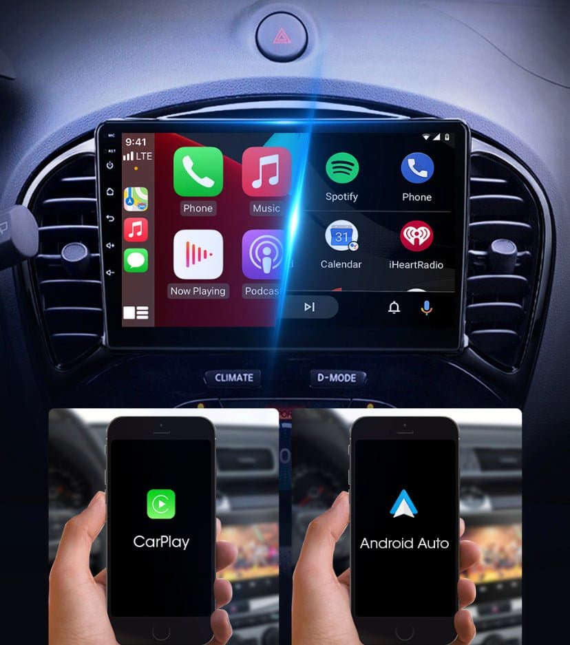 CTB-QS900YT | NISSAN JUKE 2010-2019 | MONITOR 9 POLLICI TOUCH | APPLE CARPLAY ANDROID AUTO | GPS USB DAB+