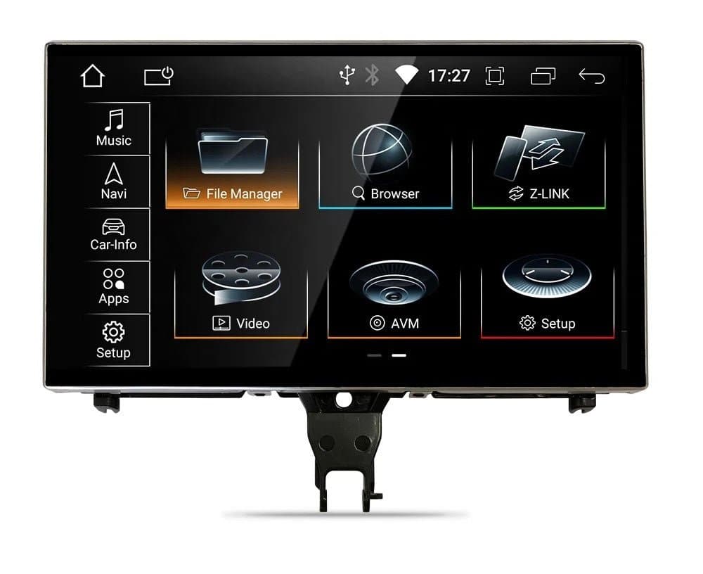 CTB-BY156TL | AUDI A7 C7 2012-2018 | CAR TABLET MONITOR MOTORIZZATO 9 POLLICI | APPLE CARPLAY ANDROID AUTO | GPS WIFI BLUETOOTH 4G