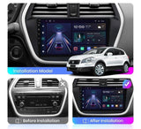 CTB-TK560U | SUZUKI SX4 CROSS 2011-2017 | CARTABLET 9 POLLICI ANDROID APPLE CARPLAY | NAVIGATORE USB WIFI 4G