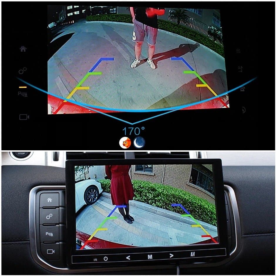 TELECAMERA POSTERIORE - ANTERIORE AUTO UNIVERSALE, RETROCAMERA AUTO UNIVERSALE WATERPROOF