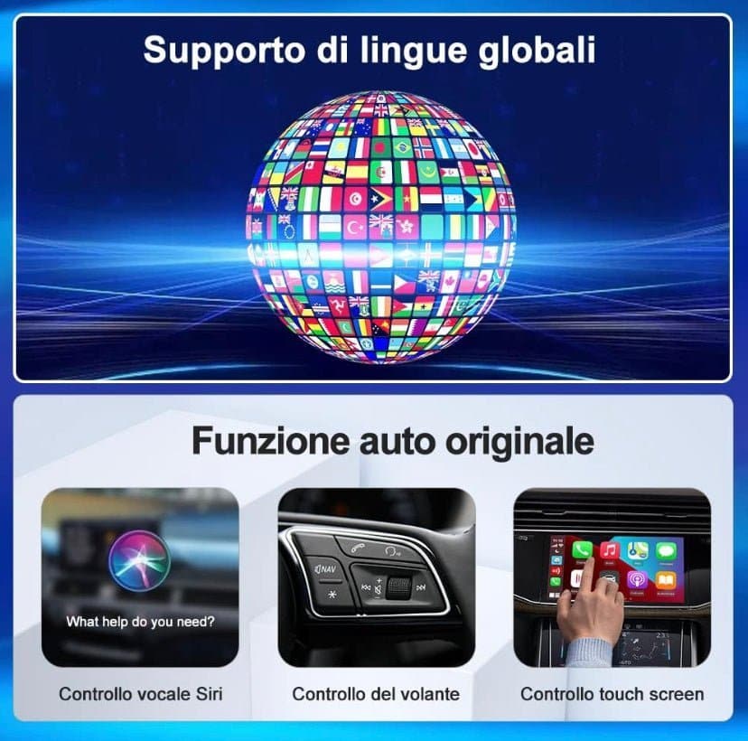 AI BOX ANDROID 13 WIRELESS CARPLAY WIRELESS ANDROID AUTO MAGIC BOX