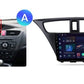 CTB-MT889P | HONDA CIVIC 9 FK FB 2012 - 2017 9 POLLICI | APPLE CARPLAY ANDROID AUTO | NAVIGATORE USB BLUETOOTH GPS | WIFI 4G CARTABLET