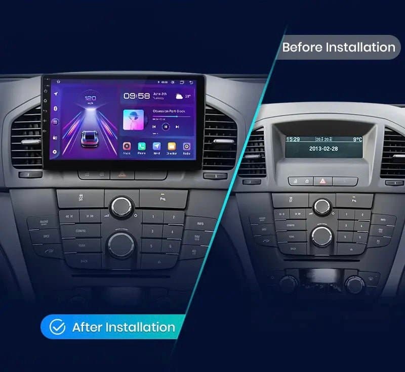 CTB- SK031J | OPEL INSIGNIA 2008-2013 MONITOR 9 ZOLL | APPLE CARPLAY ANDROID AUTO | WiFi BLUETOOTH GPS USB NAVIGATIONSGERÄT