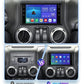 CTB-D856L | JEEP WRANGLER JK 2007-2017 CARTABLET 7 POLLICI ANDROID AUTO APPLE CARPLAY | WIFI 4G NAVIGATORE BLUETOOTH GPS USB