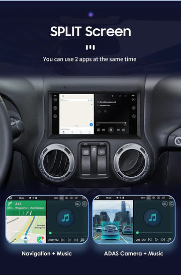 Charmstep Autoradio Stereo per Jeep Wrangler 3 JK 2010-2017 con Navigazione Android 11 Touch Screen 9 Multimediale Auto GPS/Bluetooth/WiFi/Controllo del Volante/Carplay,2016/2017,M500S/4+64G Charmstep Autoradio Stereo per Jeep Wrangler 3 JK 2010-2017 con Navigazione Android 11 Touch Screen 9 Multimediale Auto GPS/Bluetooth/WiFi/Controllo del Volante/Carplay,2016/2017,M500S/4+64G