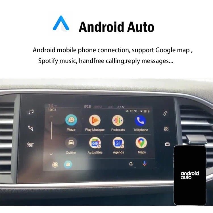 CITROEN PEUGEOT SMEG&MRN - NAC | RETROFIT-KIT APPLE CARPLAY ANDROID AUTO | KAMERA USB