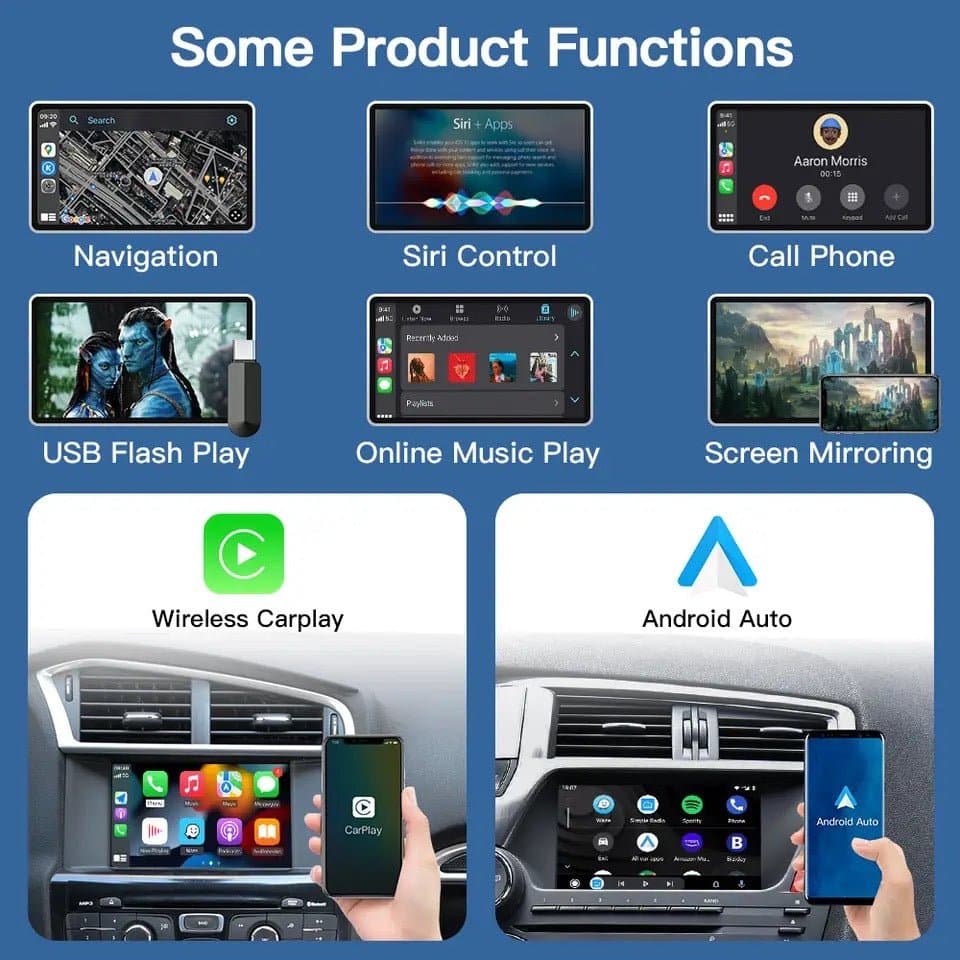 CITROEN PEUGEOT SMEG&MRN - NAC | RETROFIT-KIT APPLE CARPLAY ANDROID AUTO | KAMERA USB