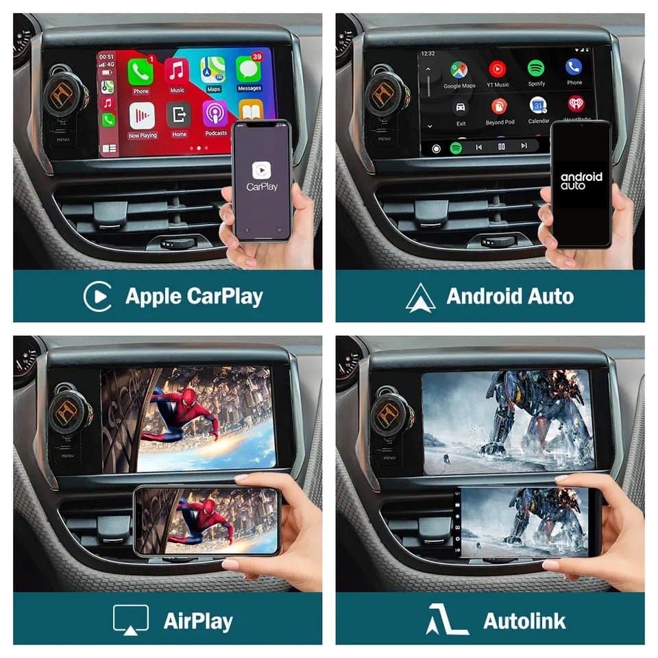 CITROEN PEUGEOT SMEG&MRN - NAC | RETROFIT-KIT APPLE CARPLAY ANDROID AUTO | KAMERA USB