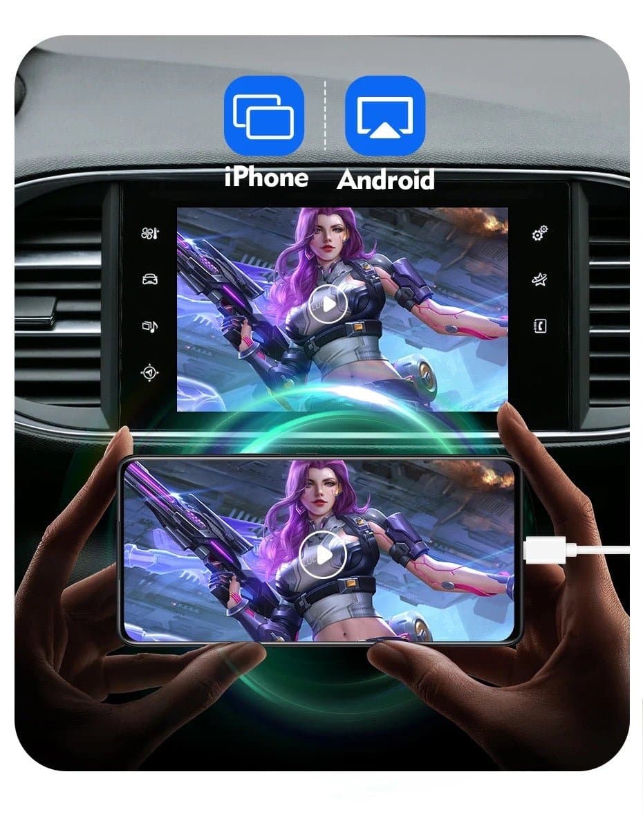 CITROEN PEUGEOT SMEG&MRN - NAC | RETROFIT-KIT APPLE CARPLAY ANDROID AUTO | KAMERA USB