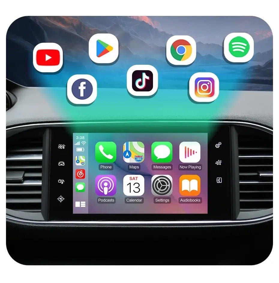 CITROEN PEUGEOT SMEG&MRN - NAC | RETROFIT-KIT APPLE CARPLAY ANDROID AUTO | KAMERA USB