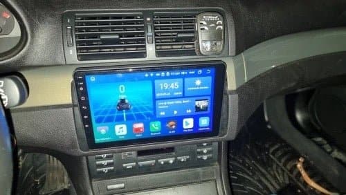 CTB- SR091J | BMW 3er E46 MONITOR 9 ZOLL | APPLE CARPLAY ANDROID AUTO | WiFi BLUETOOTH GPS USB NAVIGATIONSGERÄT