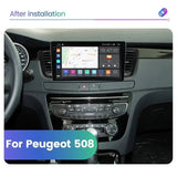 CTB-FU780Y | PEUGEOT 508 | AUTORADIO APPLE CARPLAY-ANDROID AUTO 9 POLLICI | CARTABLET 9 POLLICI TOUCH SCREEN | GPS USB DVR DAB+ |