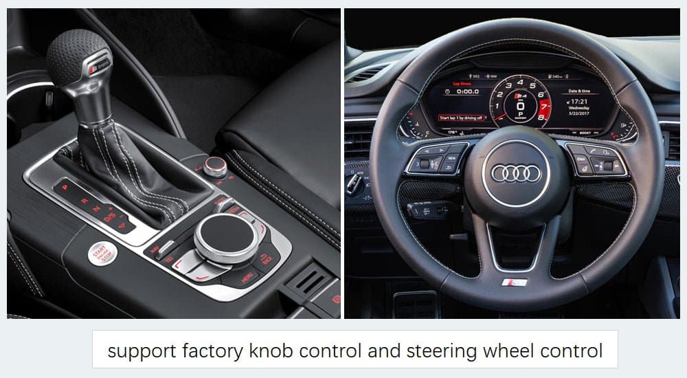 AUDI A3 2014-2019 (8V) | RETROFIT APPLE CARPLAY ANDROID AUTO | TELECAMERA USB