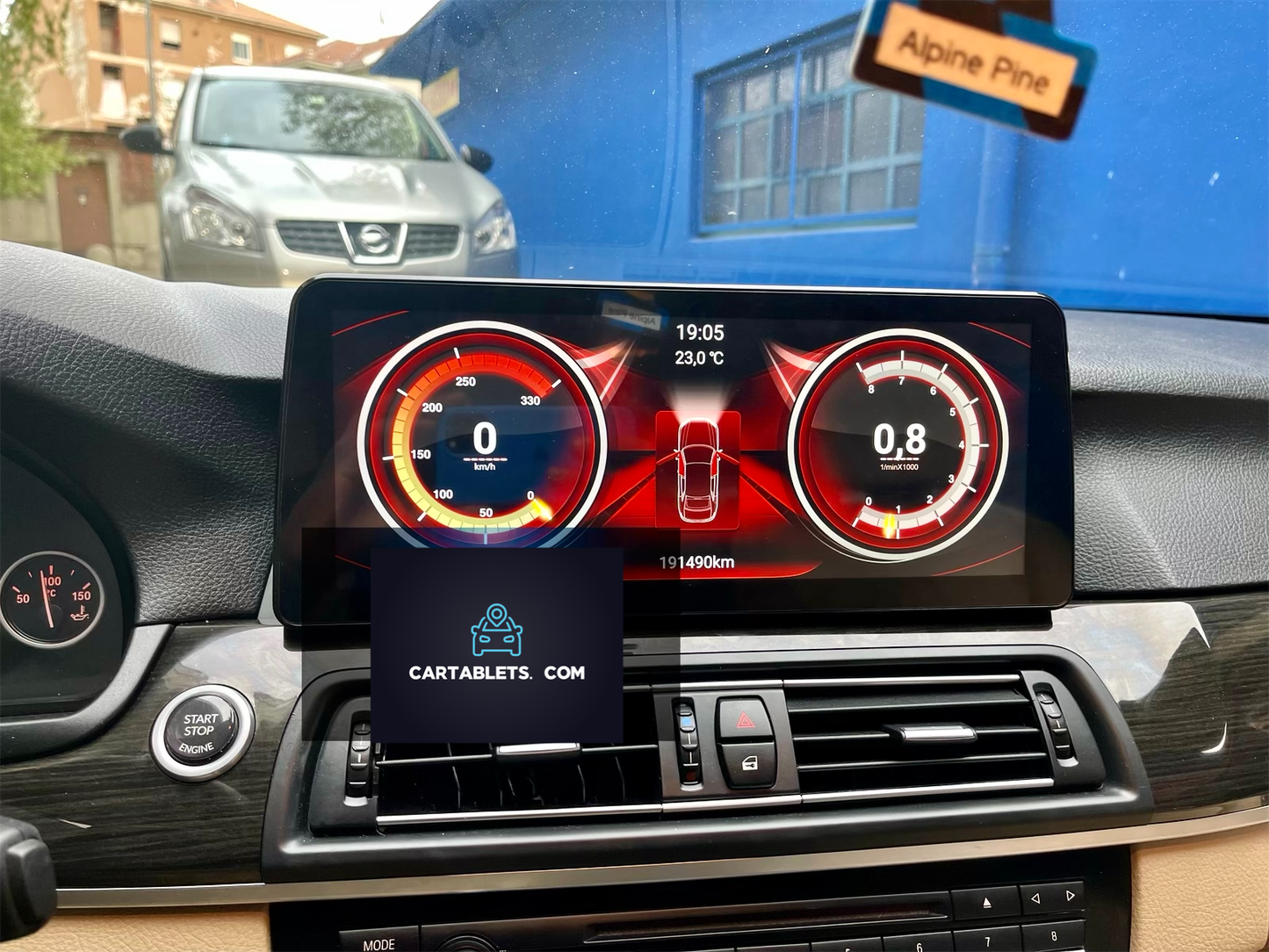 CTB-FR820L | BMW 5er F10-F11 | 12.3 ZOLL BILDSCHIRM | APPLE CARPLAY ANDROID AUTO | AUTO TABLET TOUCHSCREEN GPS USB 4G