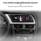 CTB-Y880RD | AUDI A4-A5 (B8) 2008-2016 | APPLE CARPLAY ANDROID AUTO | NAVIGATORE USB GPS WiFi 4G