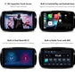 CTB-SMT01 SMART 453 CAR TABLET NAVIGATORE ANDROID CARPLAY GPS BLUETOOTH 4G WiFi 2Din