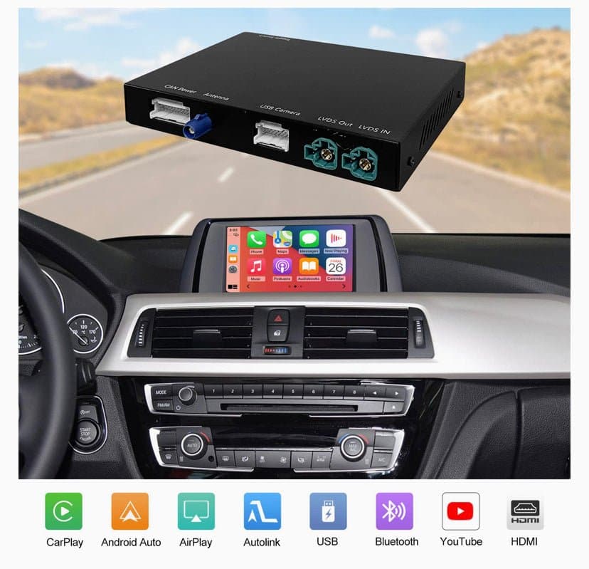 BMW 1er F20-F21 | APPLE CARPLAY ANDROID AUTO NACHRÜSTKIT | USB-KAMERA