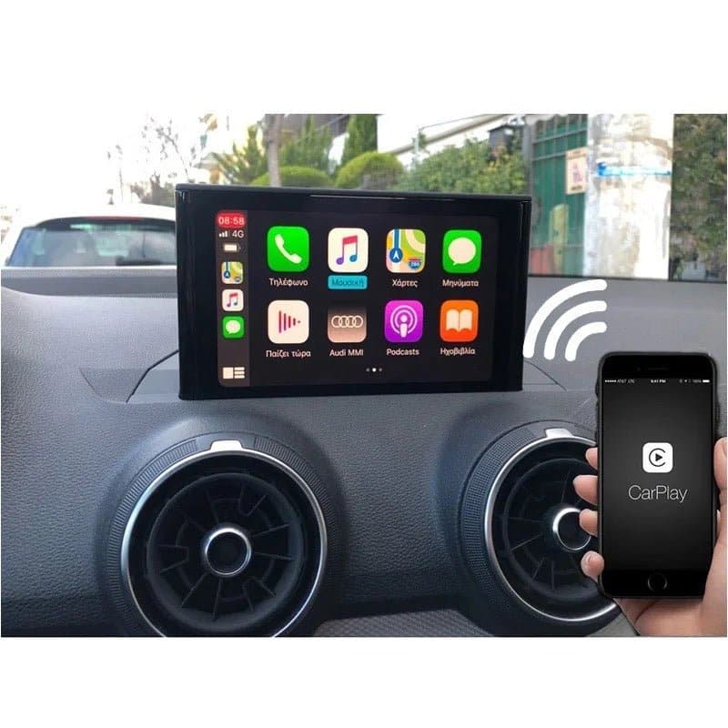 AUDI A3 2014-2019 (8V) | RETROFIT APPLE CARPLAY ANDROID AUTO | TELECAMERA USB