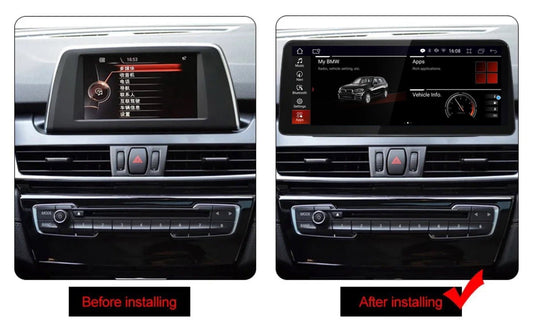 CTB-F456YA | BMW SERIE 2 ACTIVE - GRAN TOURER F45 - F46 | MONITOR 12.3 POLLICI | TOUCH SCREEN APPLE CARPLAY ANDROID AUTO | GPS WIFI 4G