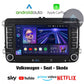 CTB- RNS510X | VOLKSWAGEN SKODA SEAT 7 POLLICI | APPLE CARPLAY ANDROID AUTO | WiFi BLUETOOTH GPS USB NAVIGATORE