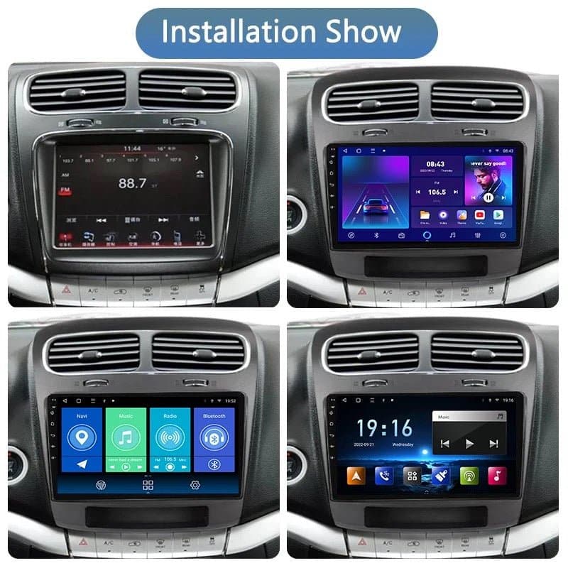 CTB-DJ570T | FIAT FREEMONT 2011-2020 | APPLE CARPLAY ANDROID AUTO | NAVIGATORE GPS USB WIFI 4G DAB+