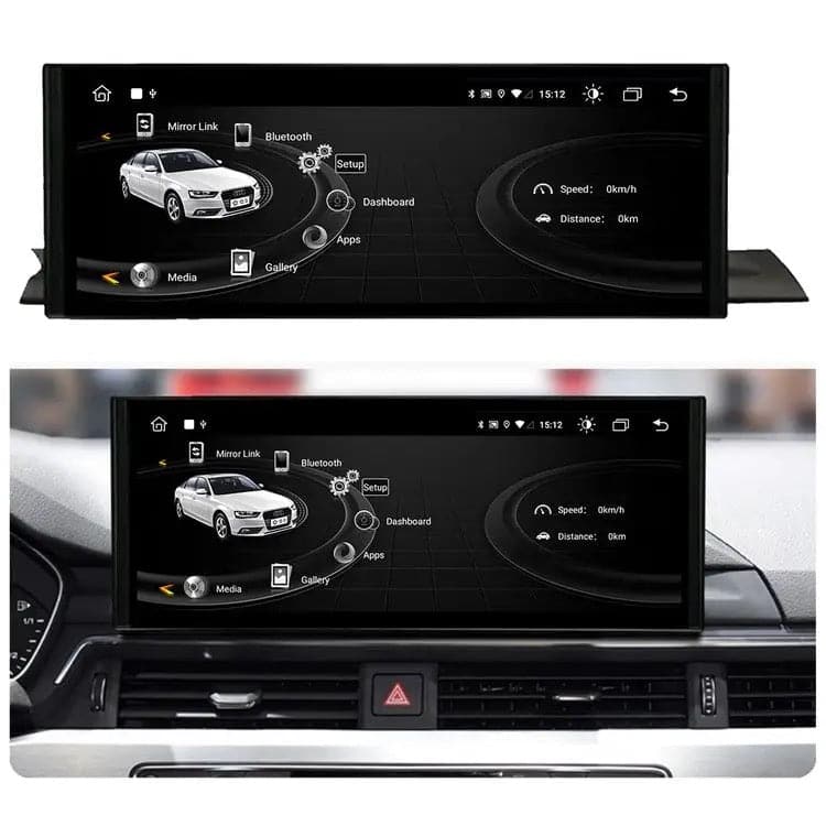 CTB-CRT55B | DISPLAY 12.3 AUDI A5 F5 | APPLE CARPLAY ANDROID AUTO | GPS WIFI 4G USB | MMI ANDROID