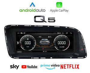 CTB-XC820S | AUDI Q5 2008-2018 | CAR TABLET 8”8 POLLICI | APPLE CARPLAY ANDROID AUTO | GPS WIFI 4G NAVIGATORE BLUETOOTH |