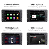 CTB-GH760T | CARTABLET ALFA ROMEO 159 | APPLE CARPLAY ANDROID AUTO | DAB+ USB GPS NAVIGATORE | TPMS