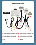 TOYOTA | KIT RETROFIT APPLE CARPLAY - ANDROID AUTO | MIRRORLINK | TELECAMERA POSTERIORE