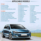 CTB- RNS510X | VOLKSWAGEN SKODA SEAT 7 POLLICI | APPLE CARPLAY ANDROID AUTO | WiFi BLUETOOTH GPS USB NAVIGATORE