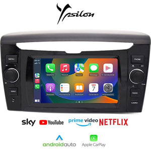 CTB-LCY55B | LANCIA Y 2012-2020 | AUTORADIO CAR TABLET 7 POLLICI | ANDROID AUTO APPLE CARPLAY | GPS USB